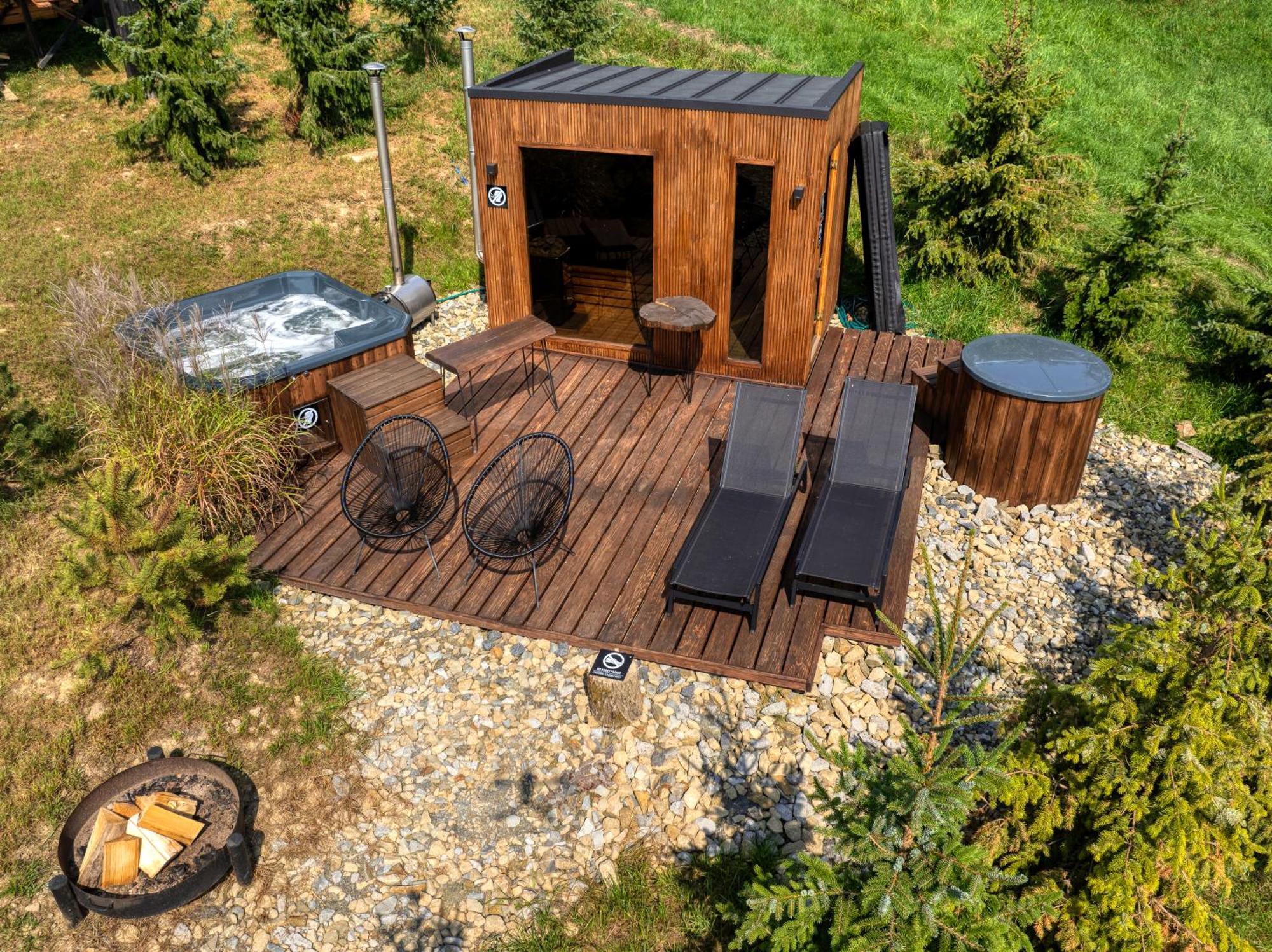 Black Deer - Z Sauna Na Tarasie, Jacuzzi I Widokiem Na Gory - By Deer Hills Luxury Apartment *