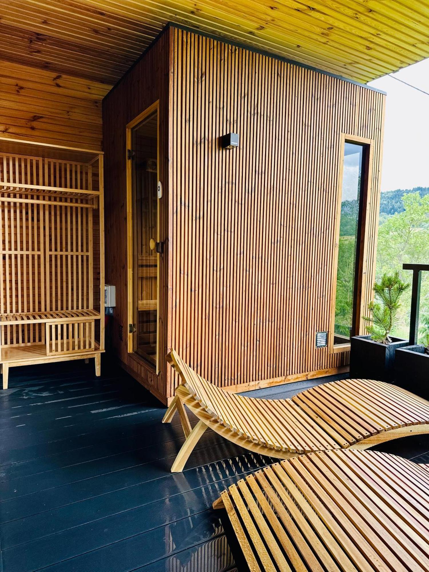 Black Deer - Z Sauna Na Tarasie, Jacuzzi I Widokiem Na Gory - By Deer Hills Luxury * Kocon